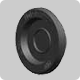 Space-saving grommets with pushout membranes