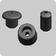 Standard rubber stops